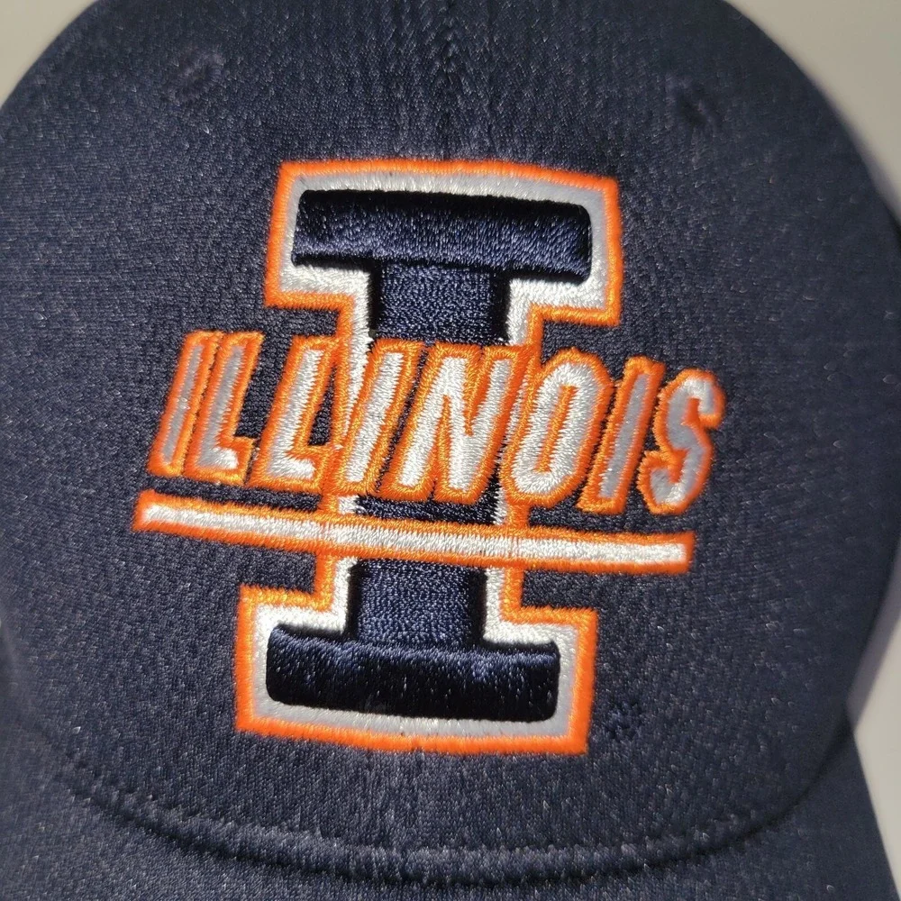 Top Of The World Memory Fit University Of Illinois Fighting Illini OSFA Blue Hat